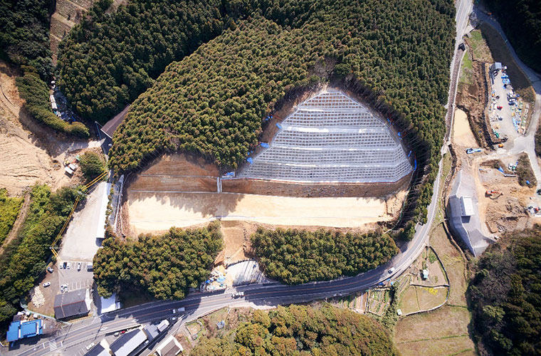 一般県道諫早外環状線工事