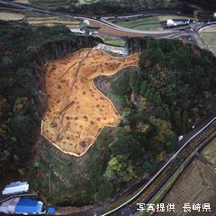 八幡山城跡